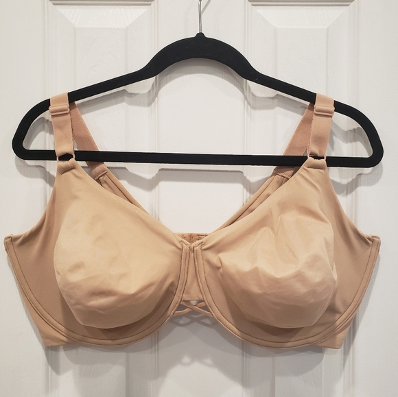 Vanity Fair Radiant Collection 2-ply Back Smoothing Underwire Bra - 44DDD - Picture 1 of 4